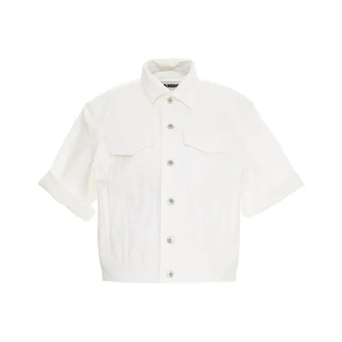 JIL SANDER Белые Женские Куртки