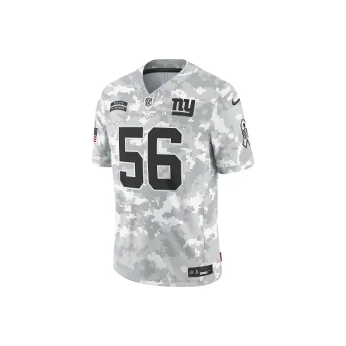 nike Dri-Fit NFL Lawrence Taylor New York Giants Salute to Service Регби Джерси Мужской Белый