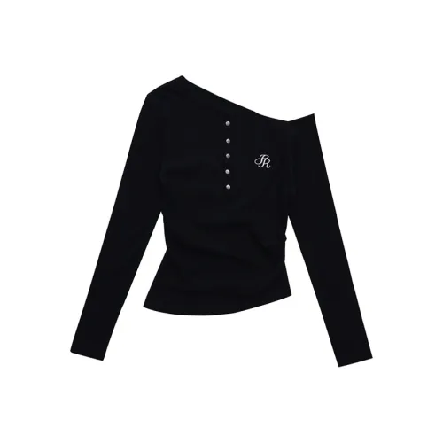 FDR Черные Женские Футболки