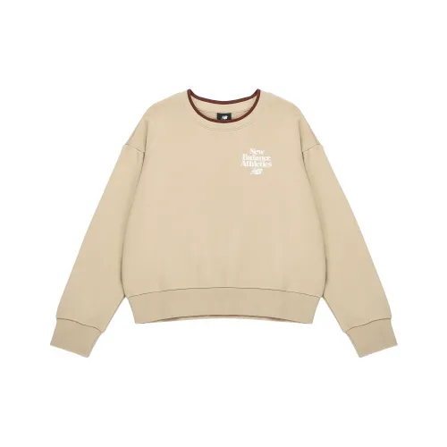 New Balance совместный бренд Толстовка Женская Чайный Коричневый