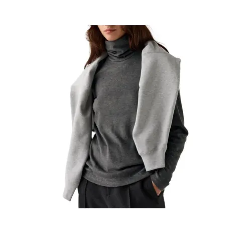 UNIQLO Трикотаж Женский Asphalt Серый