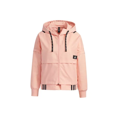Adidas Розовые Женские Куртки