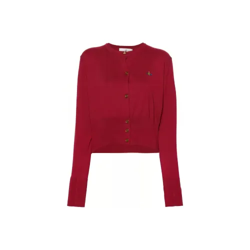 Vivienne Westwood SS24 Трикотаж Женский Бордовый