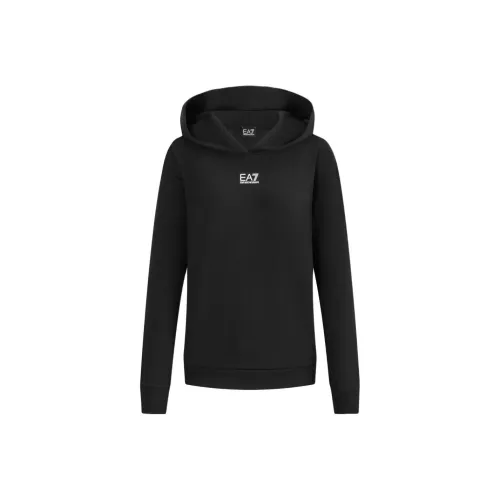 EMPORIO ARMANI EA7 SS24 Свитшот Женский Черный