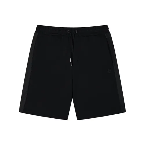 FILA MILANO Collection Повседневные шорты Мужские Глубокий черный