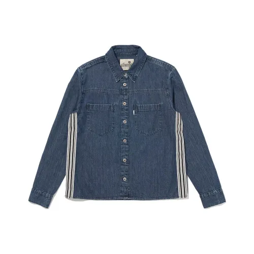 Levis SilverTab series Синие Женские Рубашки