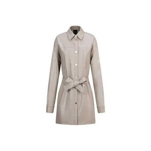 ARMANI EXCHANGEAE Куртки Пальто Женские Светлый Кофейный