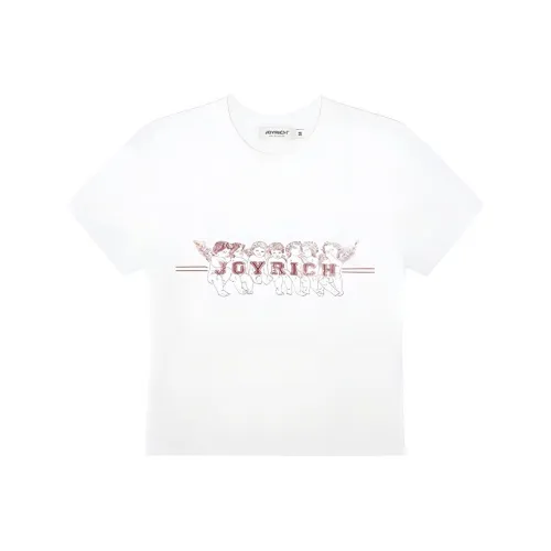 JOYRICH Стандартная футболка белый цвет