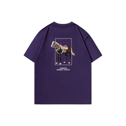 RINGSPUN Рубашка с коротким рукавом повседневная унисекс