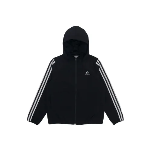 Adidas 3 Stripes Черные Женские Куртки