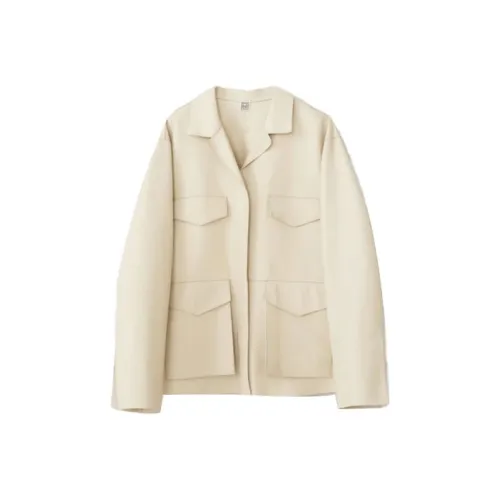 TOTEME Сливочный Женские Куртки