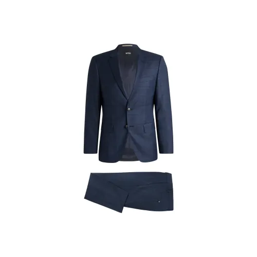 Hugo Boss Бизнес-костюм мужской синий
