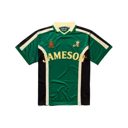 AWAKE NY x JAMESON SS25 Футбол Джерси Мужской Зеленый