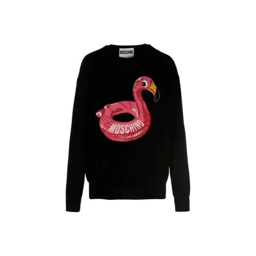 MOSCHINO Черные Женские Свитшоты