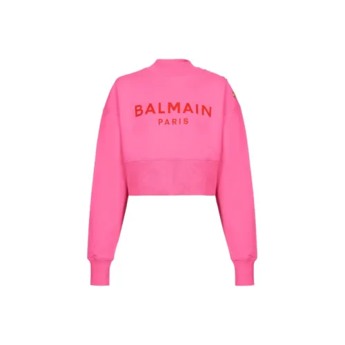 BALMAIN Розовые Женские Футболки