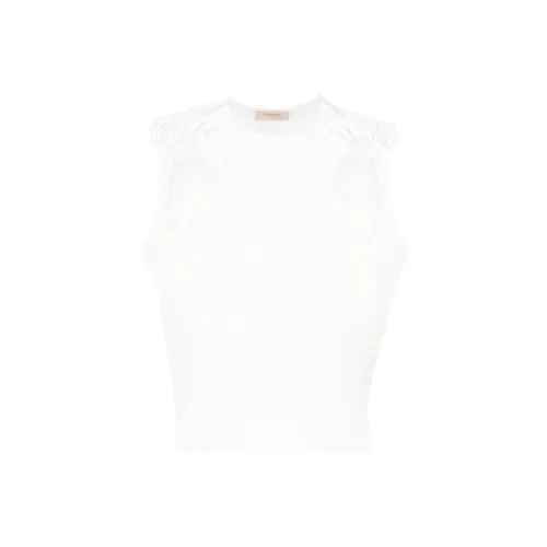 TWINSET Milano SS24 Трикотаж Женские Белые