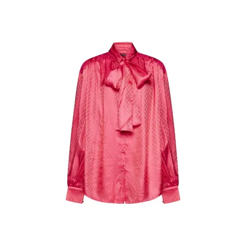 BALMAIN Розовые Женские Рубашки