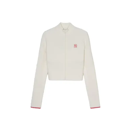 Mlb Base Logo Нью-Йорк Янкис Трикотаж Женские Крем