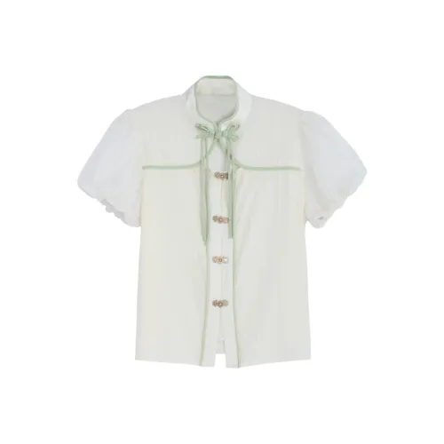 Snbl Белые Женские Шифоновые Рубашки