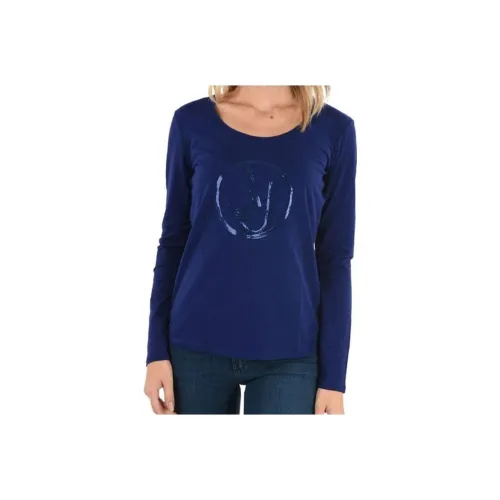 ARMANI JEANS Синие Женские Футболки