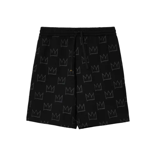 JACK JONES· x Jean Michel Basquiat Повседневные шорты Мужские E40 Черные