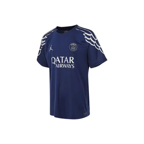 Jordan Paris Saint Germain Футбол Джерси Мужской Синий