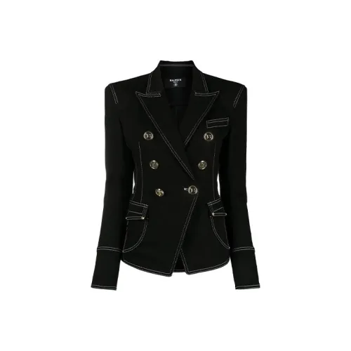 BALMAIN Черные Женские Куртки
