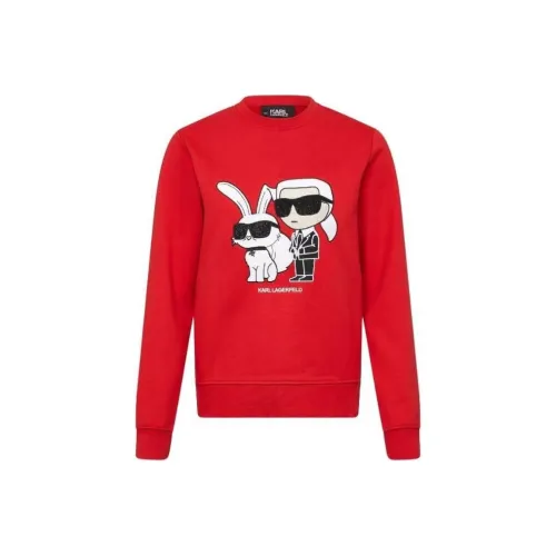 Karl Lagerfeld Толстовка Женская Красная