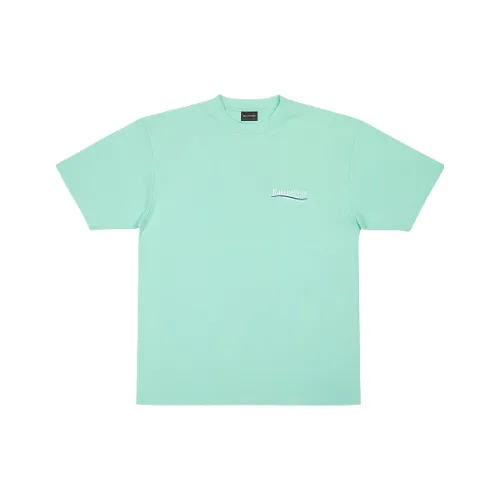 Balenciaga T-Shirt Loose Fit Women's Mint Green