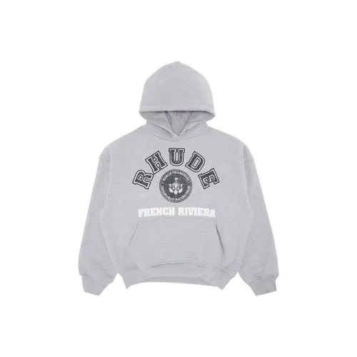 RHUDE Фотиния Серый Мужской Свитшот