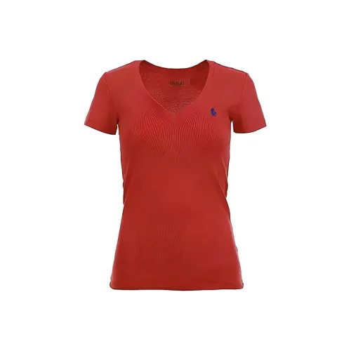 Polo Ralph Lauren T-рубашка Женская Красная