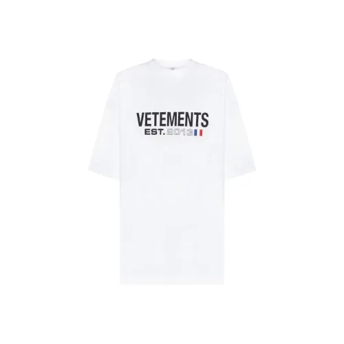 Vetements Белые Женские Футболки