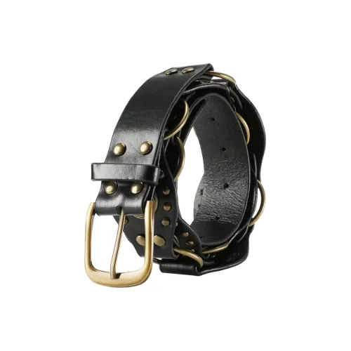 15 MINS Ремни из ПУ (полиуретана) с кожей женские ширина 3,4 см