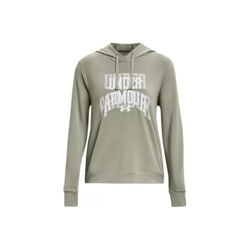 Under Armour Зеленые Женские Свитшоты