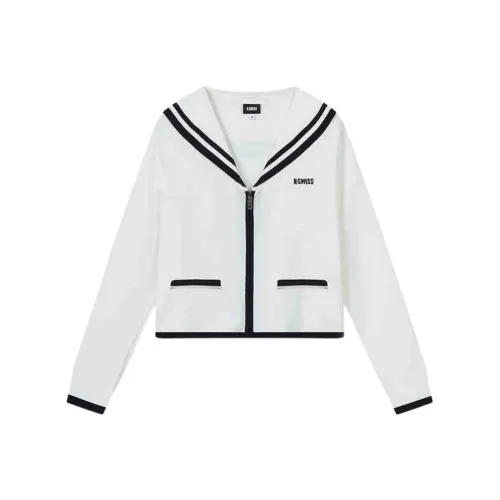 KSWISS Куртки и Пальто Женские Белые Эвриалы