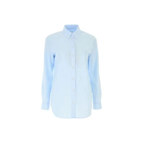 Burberry Рубашка Женская Небесно-Голубая