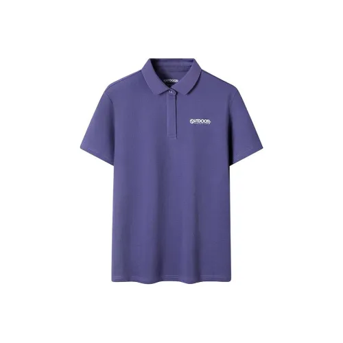 OUTDOOR PRODUCTS Поло Мужское Фиолетовое