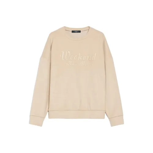 MaxMara FW24 Свитшот Женский Бежевый