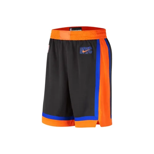 Найк Баскетбольные Шорты Унисекс Черный Оранжевый