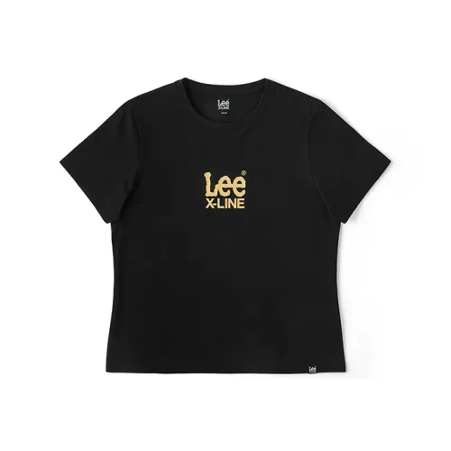 Lee Черные Женские Футболки