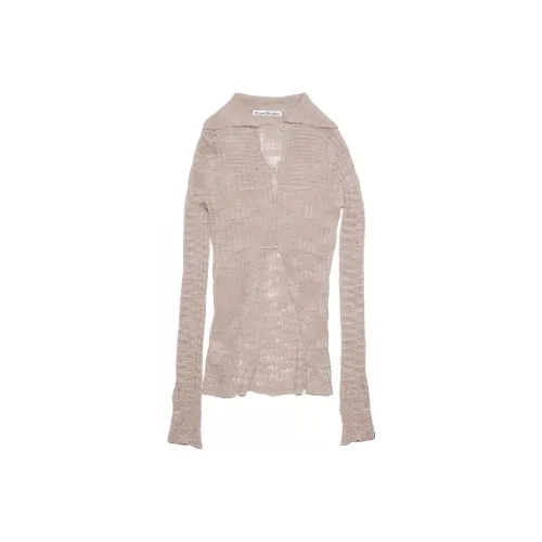 ACNE STUDIOS Трикотаж Женский Фиолетовый Серый