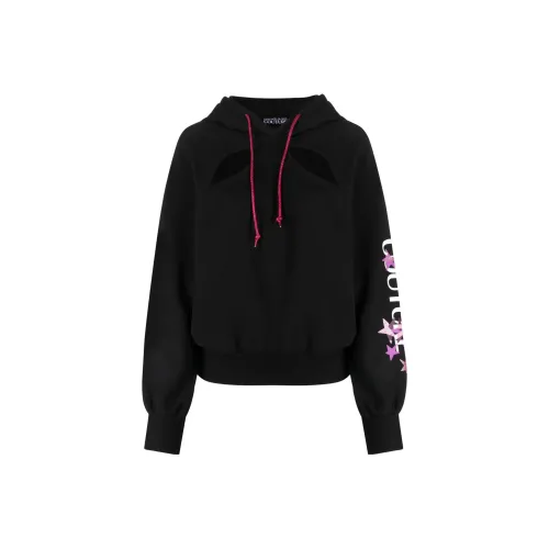 VERSACE JEANS COUTURE Черные Женские Свитшоты