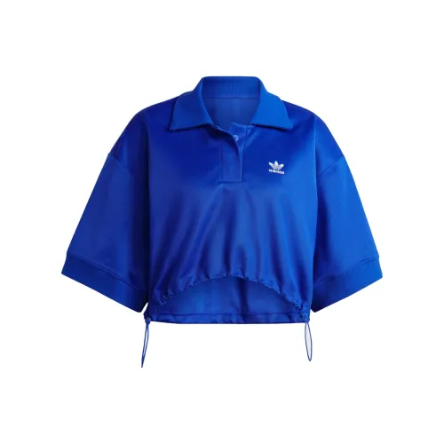 Adidas Originals Spice Girls Series Always Original Polo Polo Женское Ярко-Синий