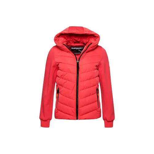 SUPERDRY Куртки Пальто Женские Розовый