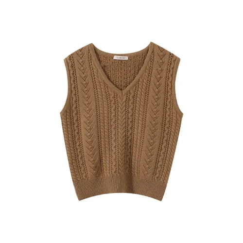 YUMOMO STAR Чайный коричневый Женские Трикотаж