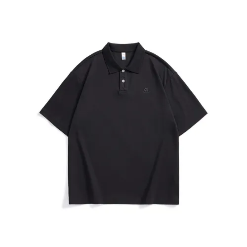 Hansca Повседневный Коммутирование Универсальный Короткий Рукав Поло Мужской