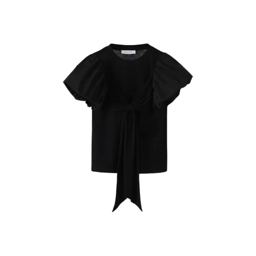 NancyCavally T-рубашка Женская Черная