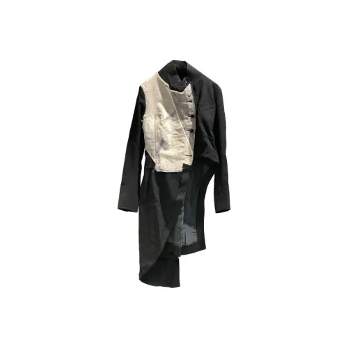 MARC LE BIHAN Черные Женские Куртки