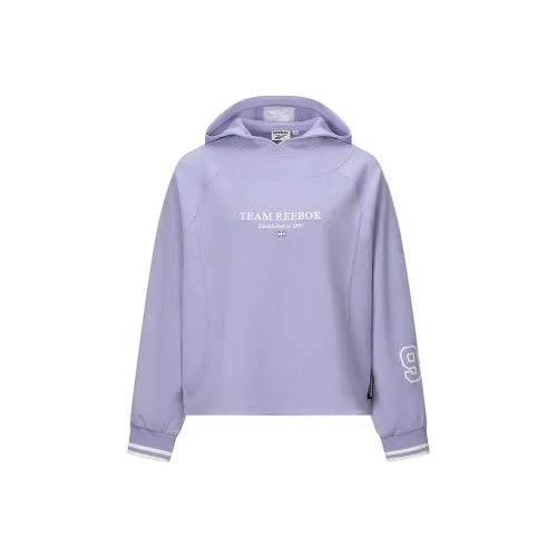 reebok Светло-фиолетовый Женские Свитшоты