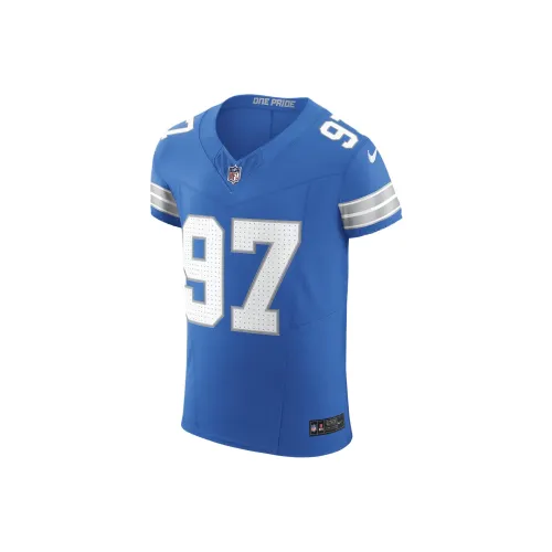 nike Dri FitNFL Aidan Hutchinson Detroit Lions Vapor Футбол Джерси Мужской Синий